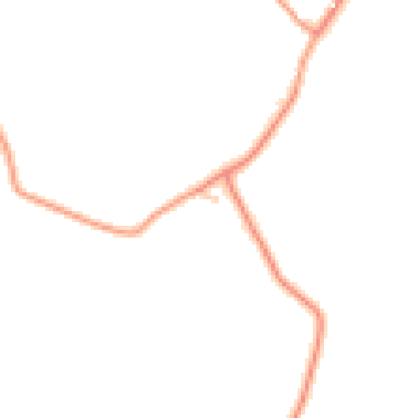 Daytime road noise heatmap for BN26 6FY