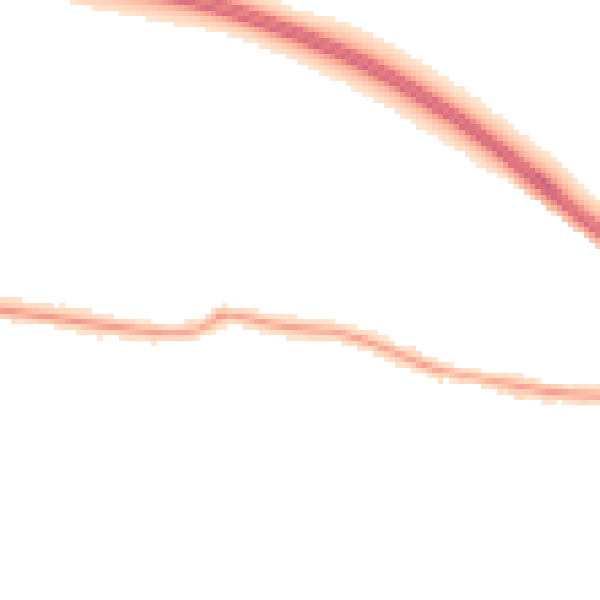 Night-time road noise heatmap for BN26 6FZ