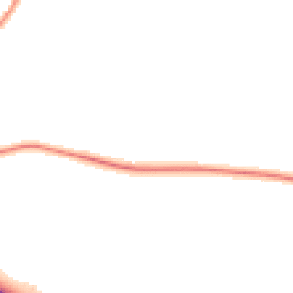 Daytime road noise heatmap for BN26 6GT