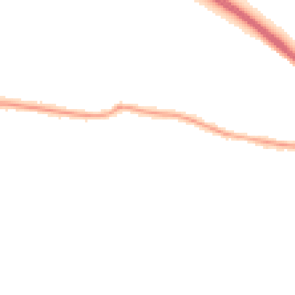 Night-time road noise heatmap for BN26 6JS