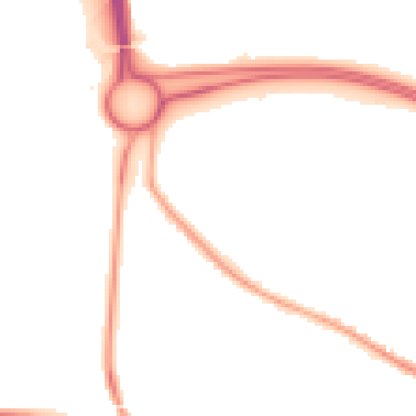 Night-time road noise heatmap for BN26 6QJ