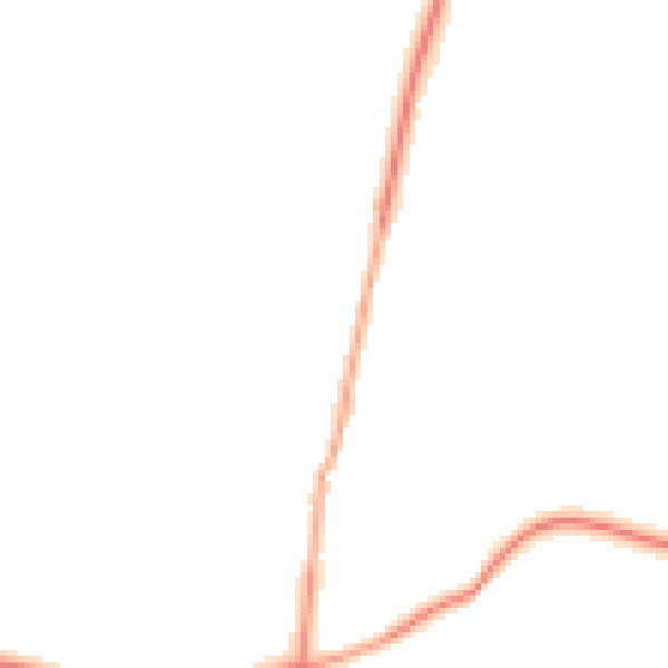 Daytime road noise heatmap for BN26 6TB