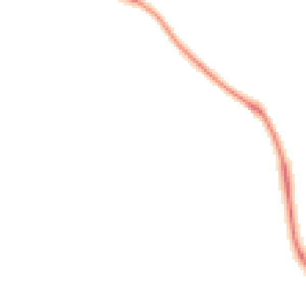 Night-time road noise heatmap for BN26 6UH