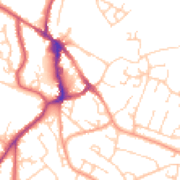 Daytime road noise heatmap for BN27 1AG