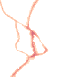 Night-time road noise heatmap for BN27 1AN