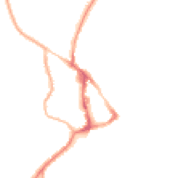 Night-time road noise heatmap for BN27 1AP