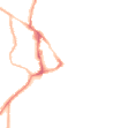 Night-time road noise heatmap for BN27 1AQ