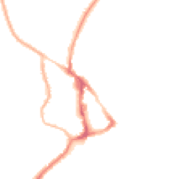 Night-time road noise heatmap for BN27 1AR