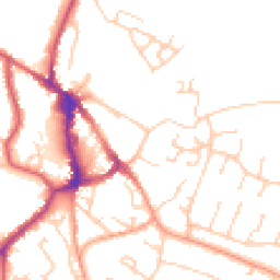 Daytime road noise heatmap for BN27 1BL