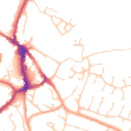 Daytime road noise heatmap for BN27 1BN