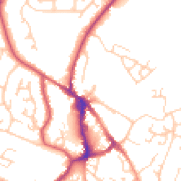 Daytime road noise heatmap for BN27 1DR
