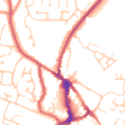 Daytime road noise heatmap for BN27 1DS