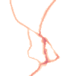 Night-time road noise heatmap for BN27 1ED