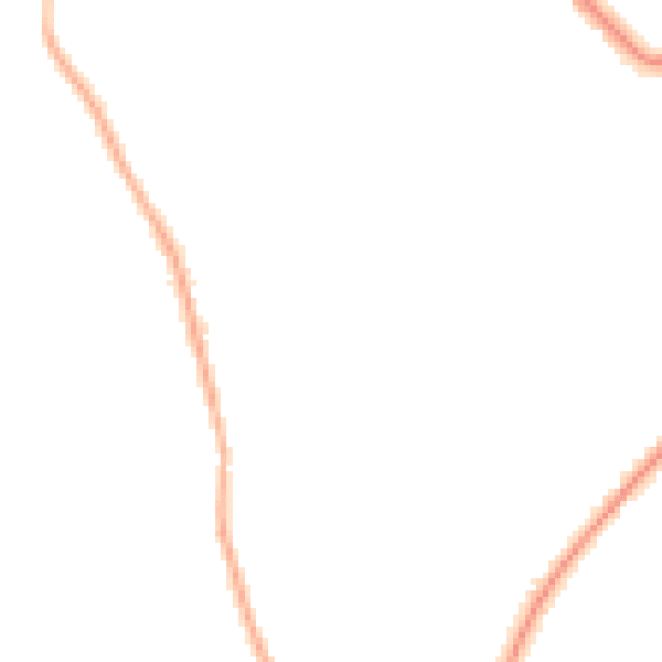 Night-time road noise heatmap for BN27 1EU