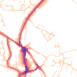 Daytime road noise heatmap for BN27 1FA
