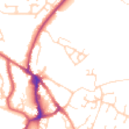 Daytime road noise heatmap for BN27 1FP