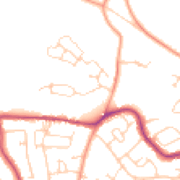 Daytime road noise heatmap for BN27 1FR