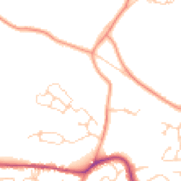 Daytime road noise heatmap for BN27 1GW