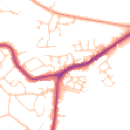 Daytime road noise heatmap for BN27 1NR