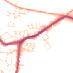 Daytime road noise heatmap for BN27 1PE
