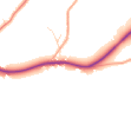 Daytime road noise heatmap for BN27 1PN