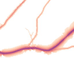 Daytime road noise heatmap for BN27 1PR