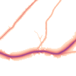Daytime road noise heatmap for BN27 1PW