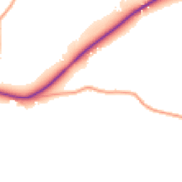 Daytime road noise heatmap for BN27 1QD