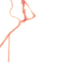 Night-time road noise heatmap for BN27 2AL