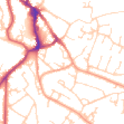 Daytime road noise heatmap for BN27 2AR