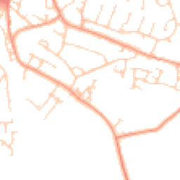 Daytime road noise heatmap for BN27 2BZ