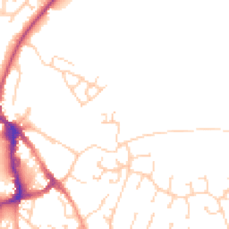 Daytime road noise heatmap for BN27 2FF