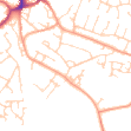 Daytime road noise heatmap for BN27 2HB