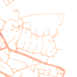 Daytime road noise heatmap for BN27 2NP