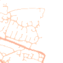 Daytime road noise heatmap for BN27 2NW