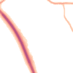 Night-time road noise heatmap for BN27 3GX