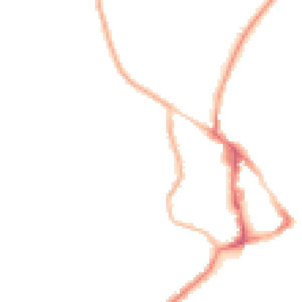 Night-time road noise heatmap for BN27 3PB