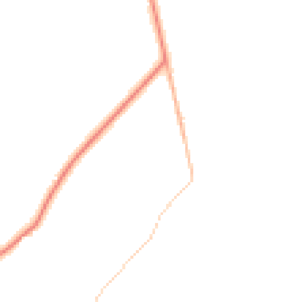 Daytime road noise heatmap for BN27 3SX