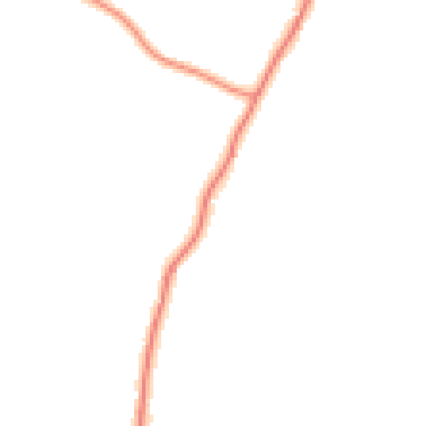 Daytime road noise heatmap for BN27 4AB