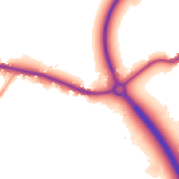 Daytime road noise heatmap for BN27 4AY