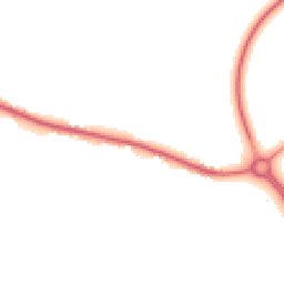 Night-time road noise heatmap for BN27 4AZ