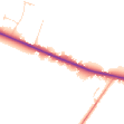 Daytime road noise heatmap for BN27 4BH