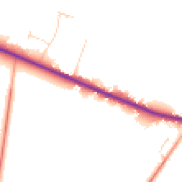 Daytime road noise heatmap for BN27 4BJ
