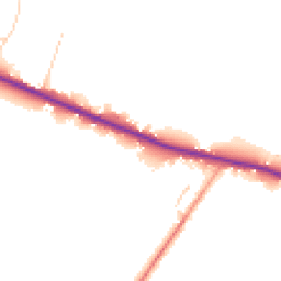 Daytime road noise heatmap for BN27 4BQ
