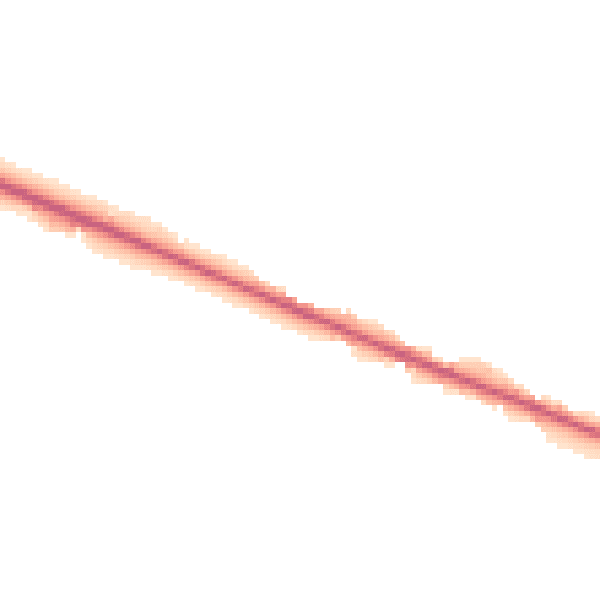 Night-time road noise heatmap for BN27 4BS