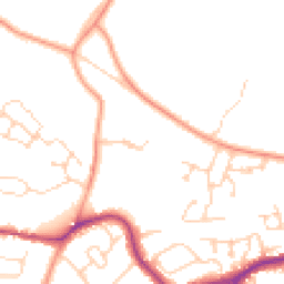 Daytime road noise heatmap for BN27 4FB