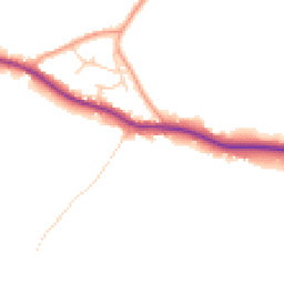 Daytime road noise heatmap for BN27 4GB