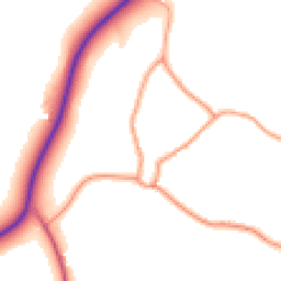 Daytime road noise heatmap for BN27 4HA