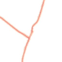 Daytime road noise heatmap for BN27 4JQ