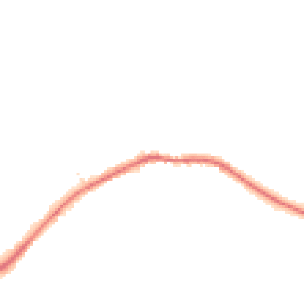 Night-time road noise heatmap for BN27 4LD